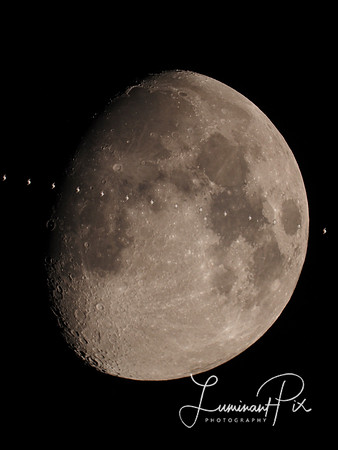 The ISS Lunar Transit 6/1/2020 - from Westport< CT